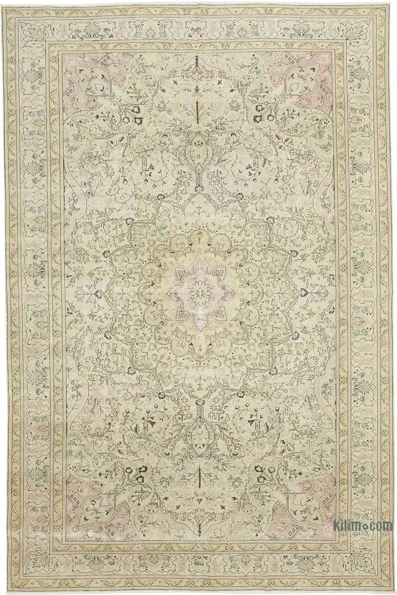 Vintage Hand-Knotted Oriental Rug - 7' 11" x 11' 11" (95" x 143") - K0075741