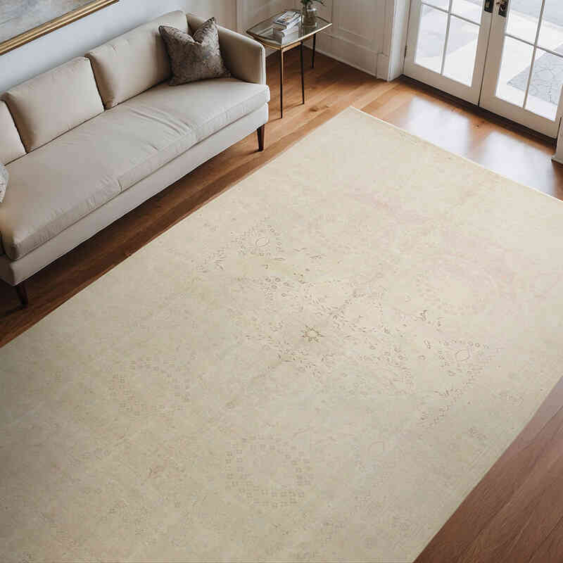 El Dokuma Vintage Halı - 232 cm x 362 cm - K0075744