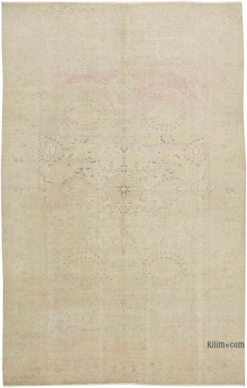 El Dokuma Vintage Halı - 232 cm x 362 cm - K0075744