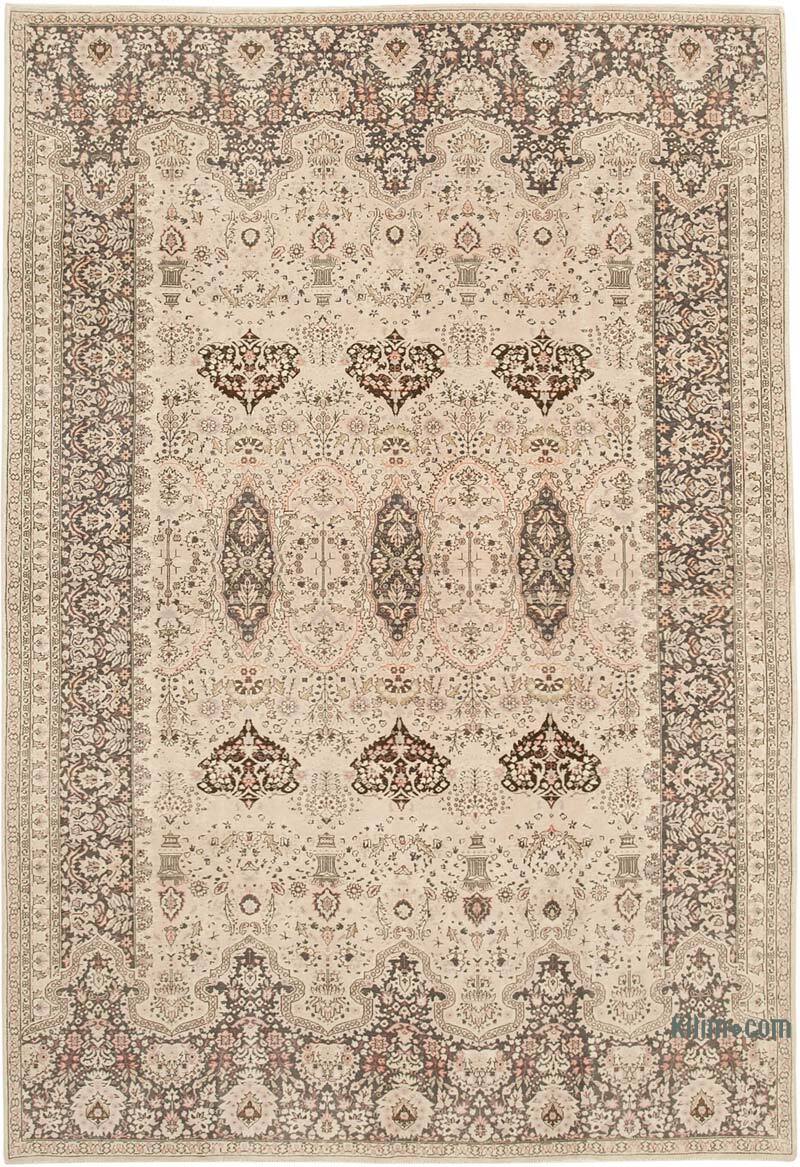 Vintage Hand-Knotted Oriental Rug - 8'  x 11' 8" (96" x 140") - K0075745