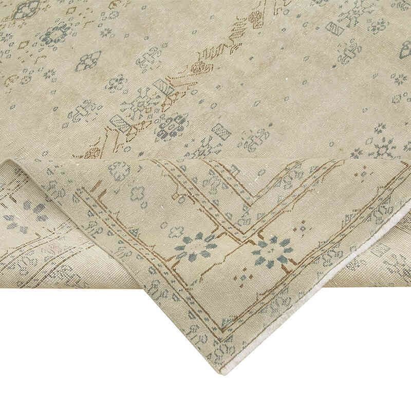 Vintage Hand-Knotted Oriental Rug - 7' 9" x 11' 5" (93" x 137") - K0075747