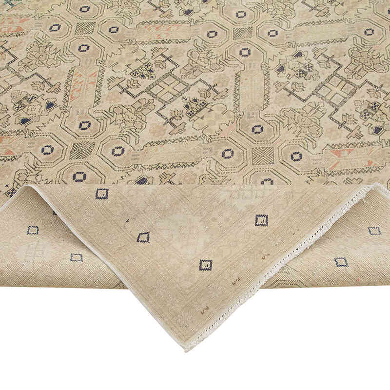 El Dokuma Vintage Halı - 250 cm x 360 cm - K0075748