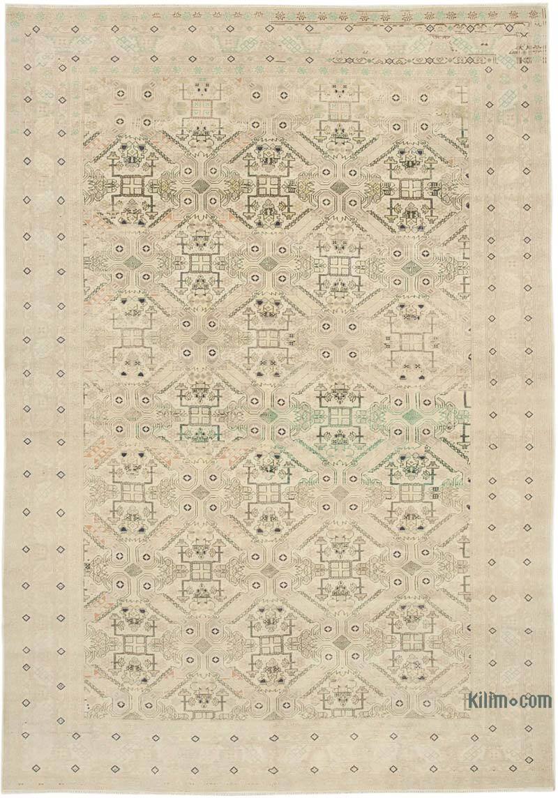 El Dokuma Vintage Halı - 250 cm x 360 cm - K0075748