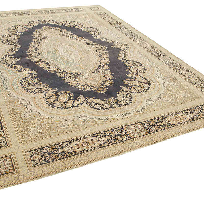 Vintage Hand-Knotted Oriental Rug - 7' 10" x 10' 8" (94" x 128") - K0075754