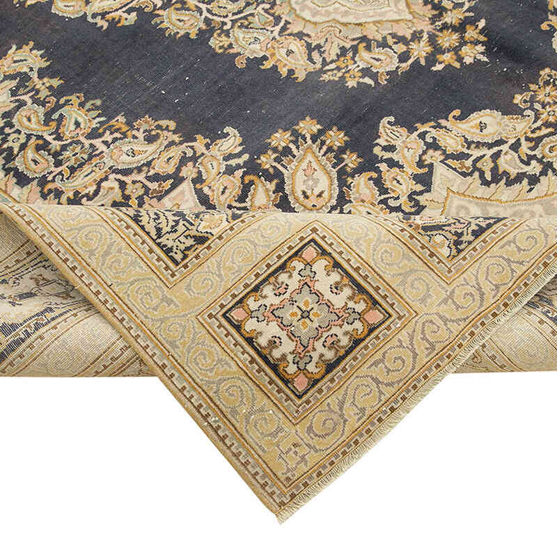Vintage Hand-Knotted Oriental Rug - 7' 10" x 10' 8" (94" x 128") - K0075754