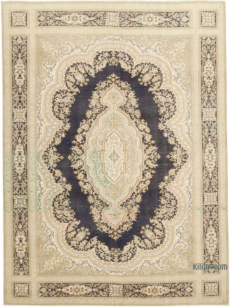 Vintage Hand-Knotted Oriental Rug - 7' 10" x 10' 8" (94" x 128") - K0075754