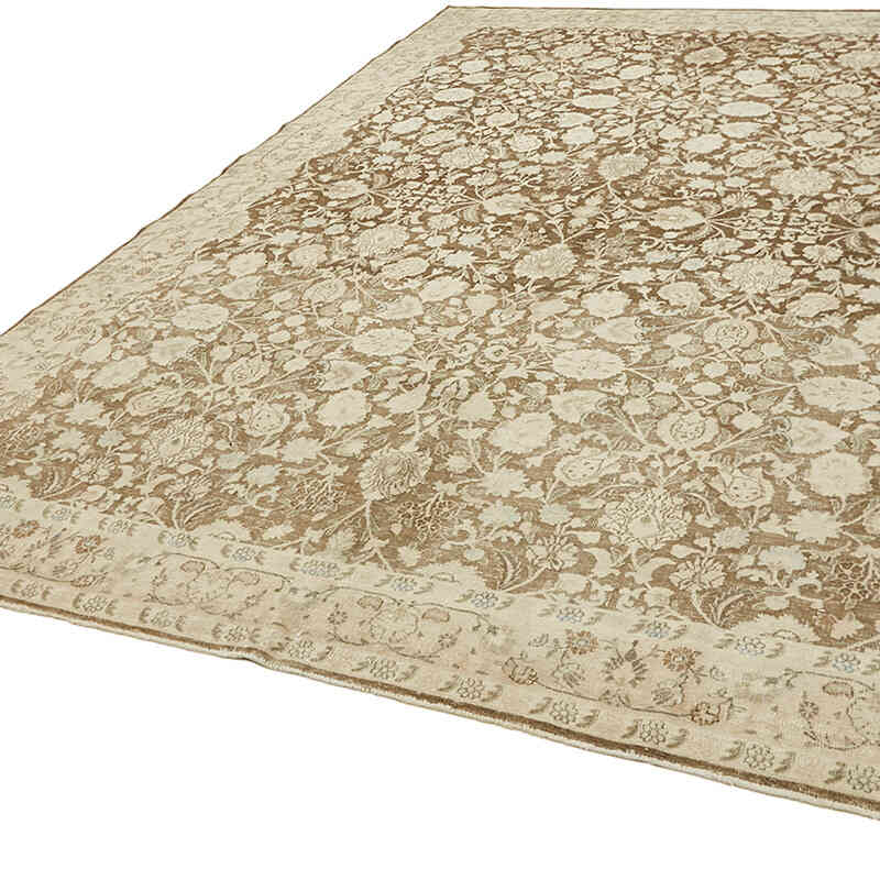 Vintage Hand-Knotted Oriental Rug - 8' 7" x 12' 4" (103" x 148") - K0075758
