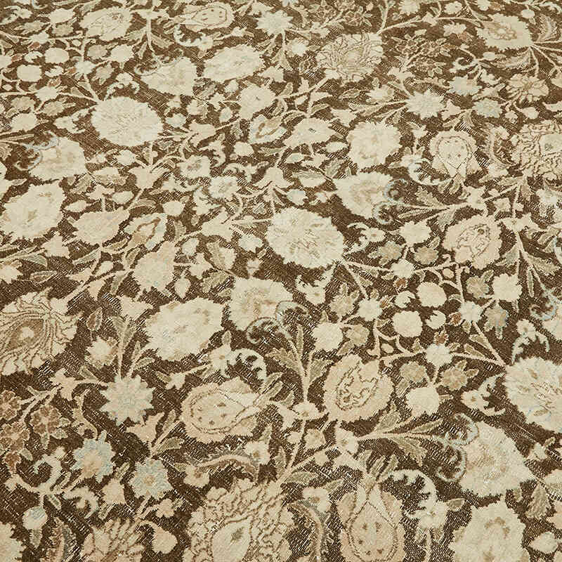 Vintage Hand-Knotted Oriental Rug - 8' 7" x 12' 4" (103" x 148") - K0075758