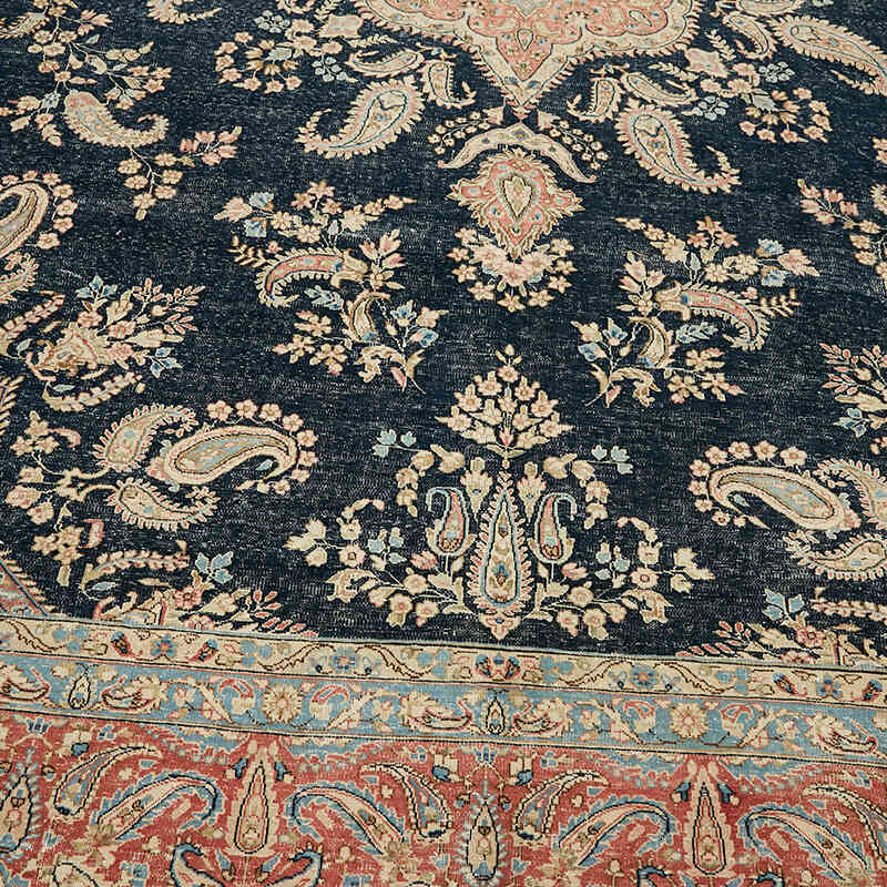 Vintage Hand-Knotted Oriental Rug - 8' 11" x 11' 7" (107" x 139") - K0075767
