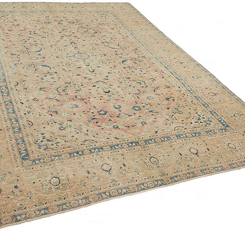 El Dokuma Vintage Halı - 246 cm x 333 cm - K0075770