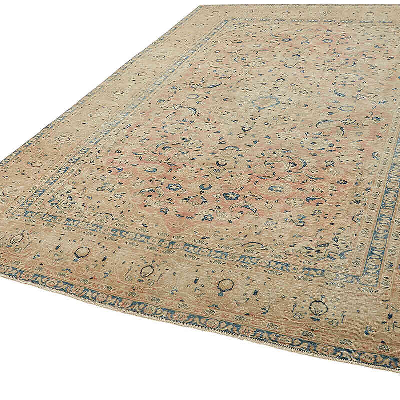 El Dokuma Vintage Halı - 246 cm x 333 cm - K0075770