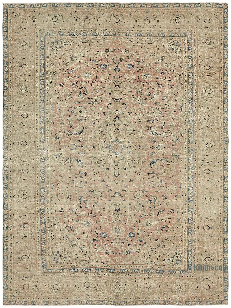 El Dokuma Vintage Halı - 246 cm x 333 cm - K0075770