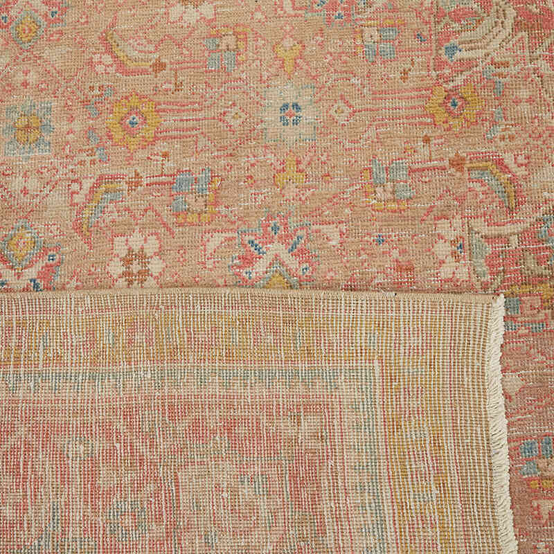 Vintage Hand-Knotted Oriental Rug - 6' 10" x 11' 4" (82" x 136") - K0075793