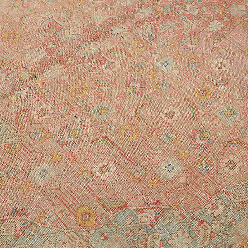 Vintage Hand-Knotted Oriental Rug - 6' 10" x 11' 4" (82" x 136") - K0075793