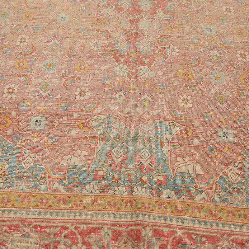 Vintage Hand-Knotted Oriental Rug - 6' 10" x 11' 4" (82" x 136") - K0075793