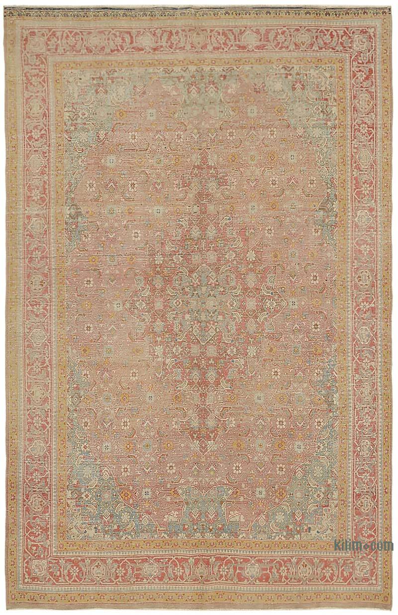 Vintage Hand-Knotted Oriental Rug - 6' 10" x 11' 4" (82" x 136") - K0075793