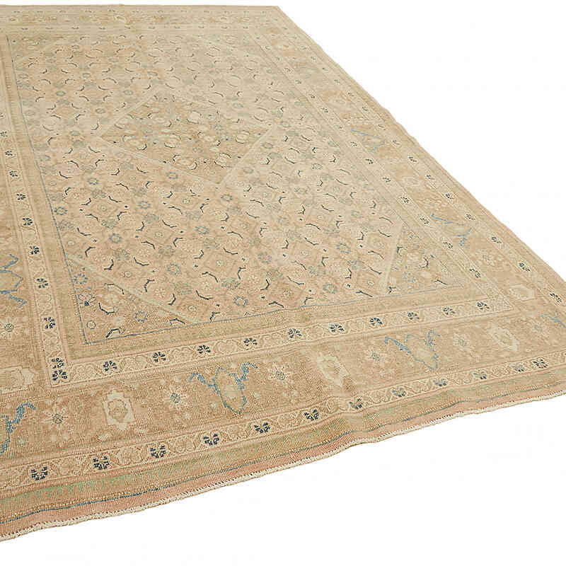 Vintage Hand-Knotted Oriental Rug - 6' 10" x 10' 5" (82" x 125") - K0075794