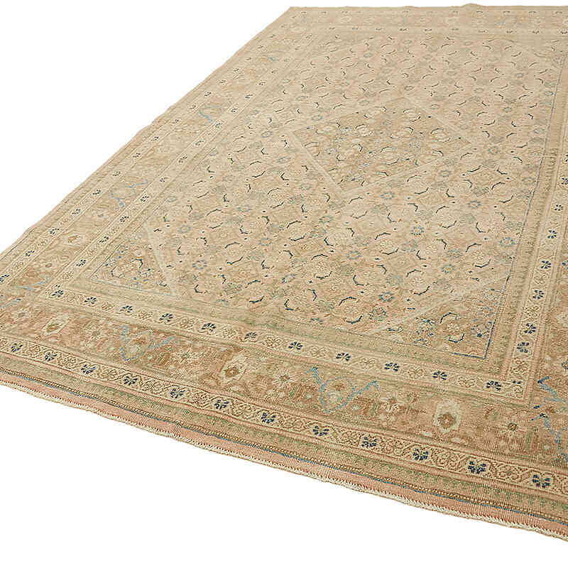 Vintage Hand-Knotted Oriental Rug - 6' 10" x 10' 5" (82" x 125") - K0075794