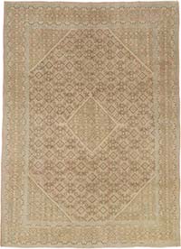 Vintage Hand-Knotted Oriental Rug - 9' 9" x 13' 1" (117" x 157")
