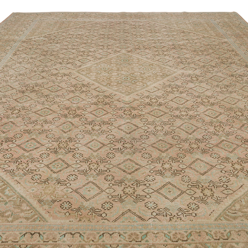 El Dokuma Vintage Halı - 298 cm x 400 cm - K0075797