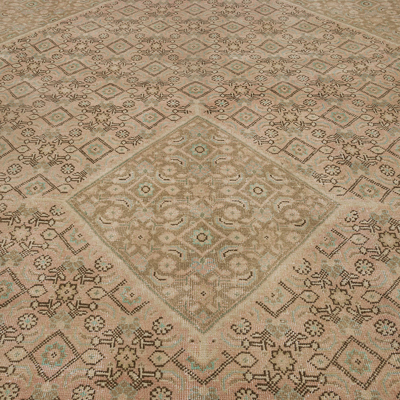 El Dokuma Vintage Halı - 298 cm x 400 cm - K0075797