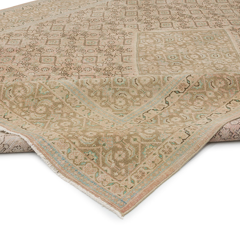 El Dokuma Vintage Halı - 298 cm x 400 cm - K0075797