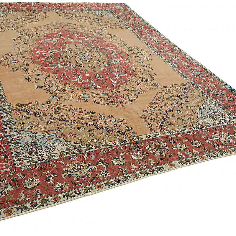 Alfombra Oriental Vintage Anudada a Mano - 302 cm x 394 cm - K0075814