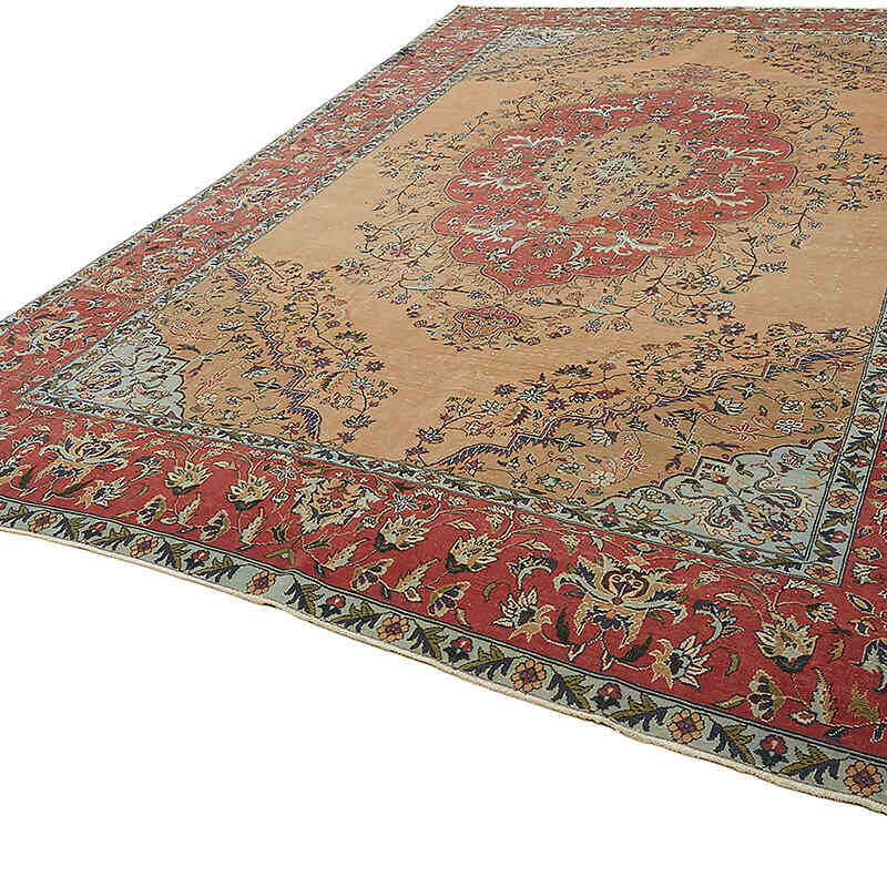 Alfombra Oriental Vintage Anudada a Mano - 302 cm x 394 cm - K0075814