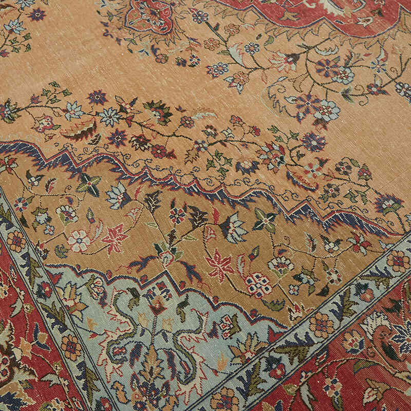 Alfombra Oriental Vintage Anudada a Mano - 302 cm x 394 cm - K0075814