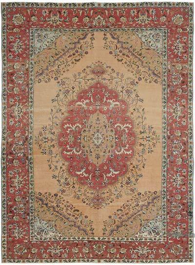 Alfombra Oriental Vintage Anudada a Mano - 302 cm x 394 cm