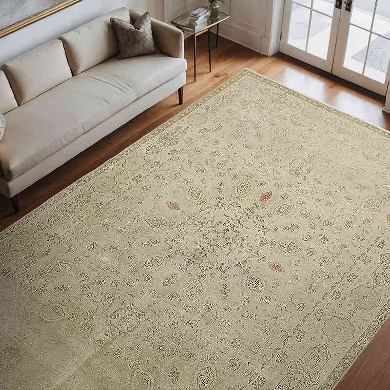El Dokuma Vintage Halı - 245 cm x 335 cm - K0075816