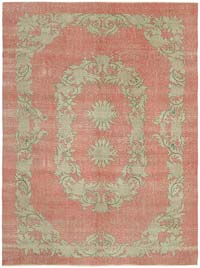 Alfombra Oriental Vintage Anudada a Mano - 287 cm x 372 cm