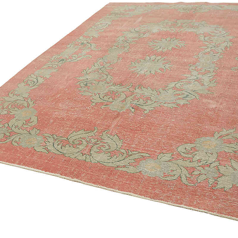 Vintage Hand-Knotted Oriental Rug - 9' 5" x 12' 2" (113" x 146") - K0075818