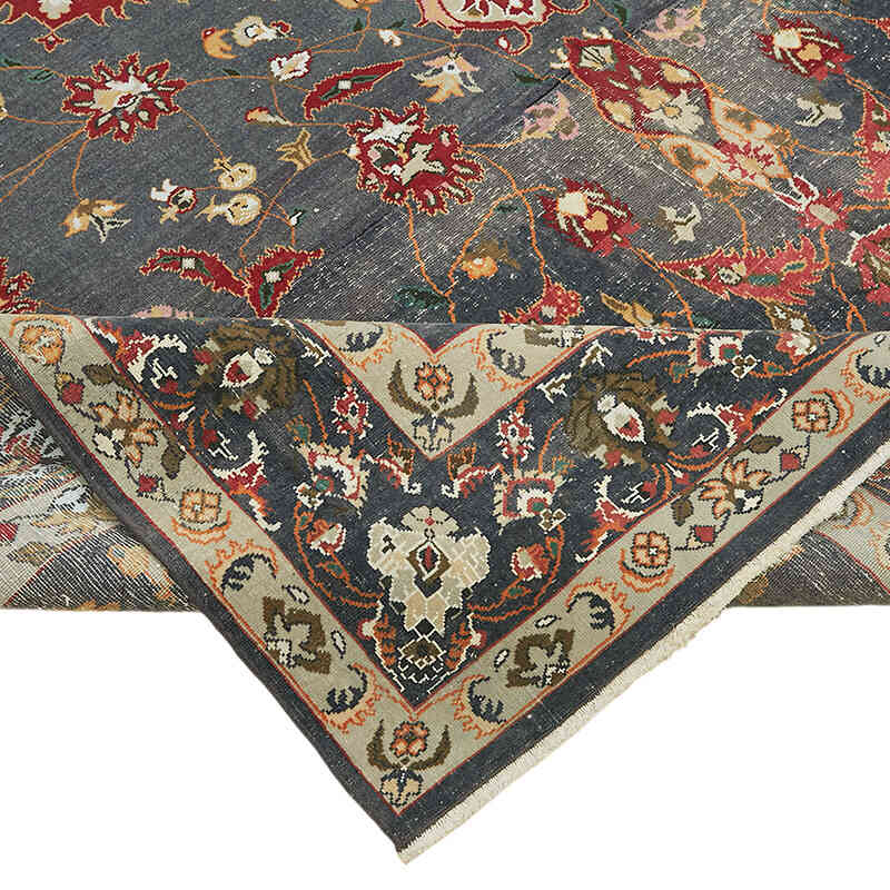 Vintage Hand-Knotted Oriental Rug - 8'  x 12' 1" (96" x 145") - K0075819