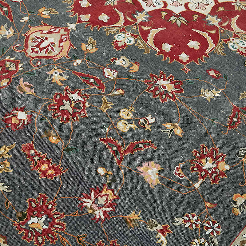 Vintage Hand-Knotted Oriental Rug - 8'  x 12' 1" (96" x 145") - K0075819