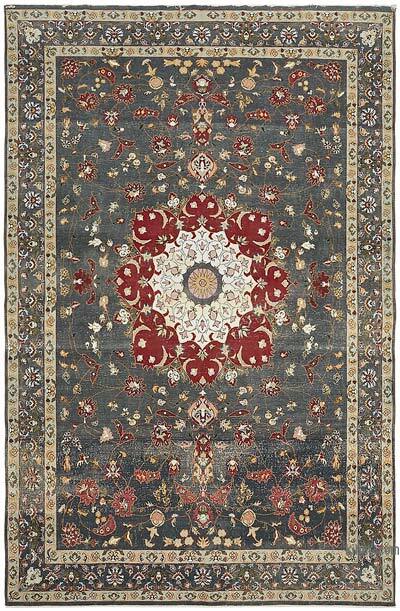 Vintage Hand-Knotted Oriental Rug - 8'  x 12' 1" (96" x 145")