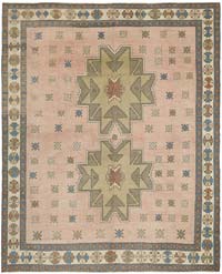 El Dokuma Vintage Halı - 336 cm x 403 cm