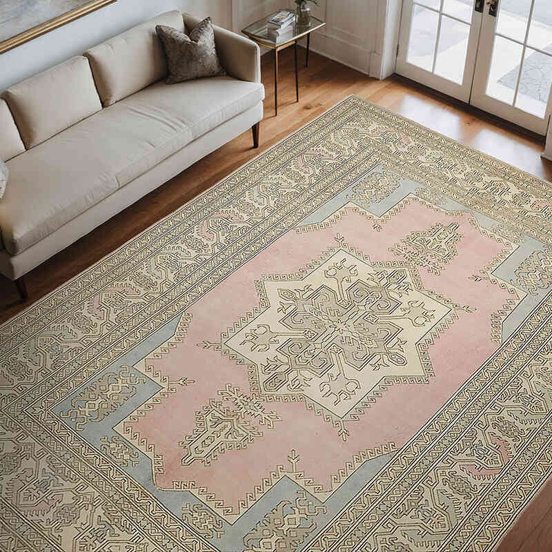 Alfombra Oriental Vintage Anudada a Mano - 265 cm x 347 cm - K0075842