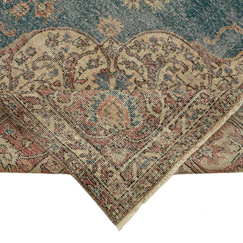 Vintage Hand-Knotted Oriental Rug - 8' 8" x 12' 6" (104" x 150") - K0075850