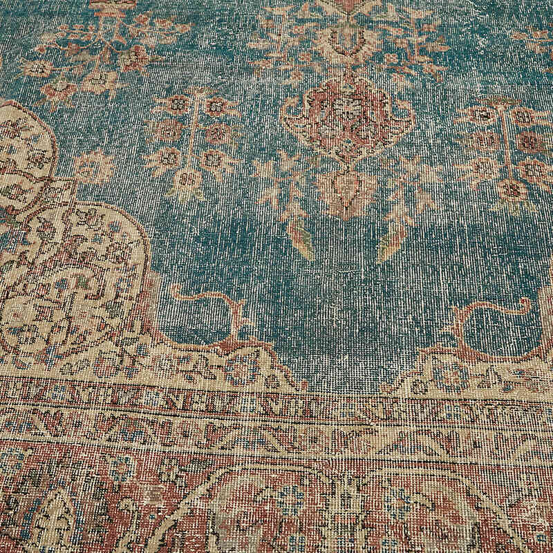 Vintage Hand-Knotted Oriental Rug - 8' 8" x 12' 6" (104" x 150") - K0075850