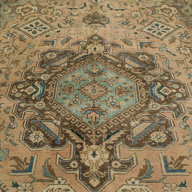 Vintage Turkish Hand-Knotted Rug - 10' 3" x 12'  (123" x 144") - K0075853