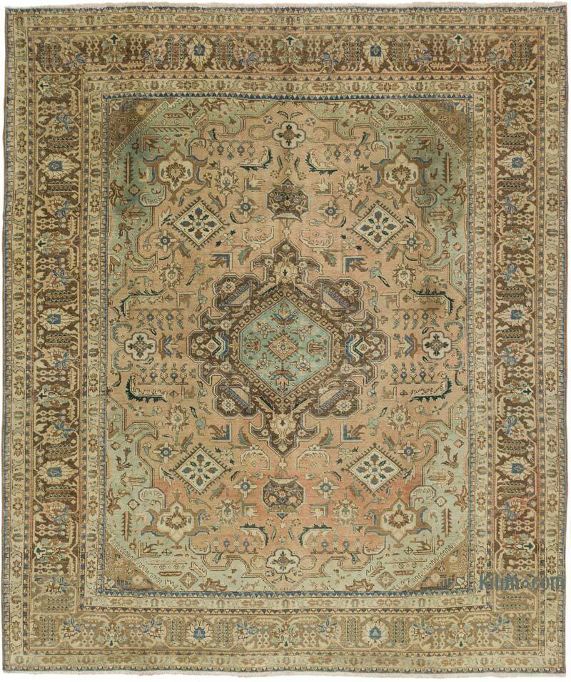 Vintage Turkish Hand-Knotted Rug - 10' 3" x 12'  (123" x 144") - K0075853