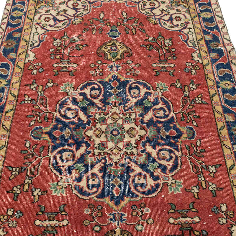 Vintage Turkish Hand-Knotted Rug - 3' 9" x 6' 7" (45" x 79") - K0075860