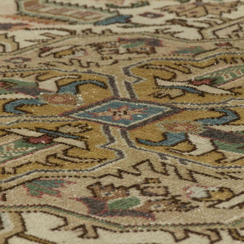 El Dokuma Vintage Halı - 341 cm x 402 cm - K0075868