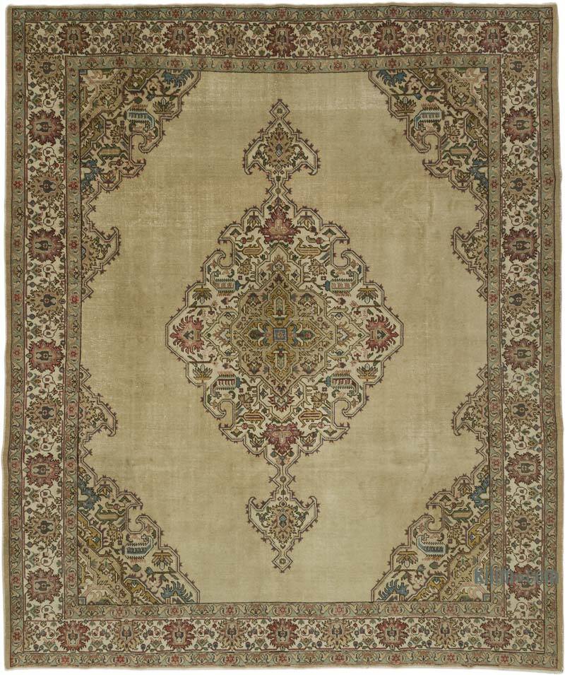 El Dokuma Vintage Halı - 341 cm x 402 cm - K0075868