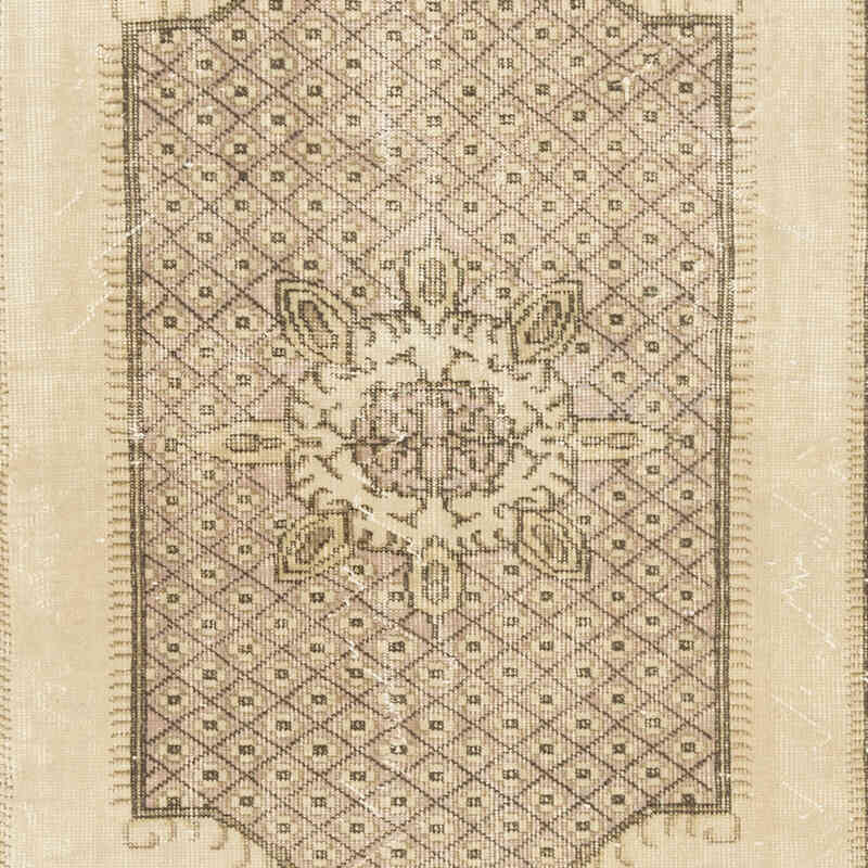 Vintage Turkish Hand-Knotted Rug - 5' 11" x 8' 11" (71" x 107") - K0075870