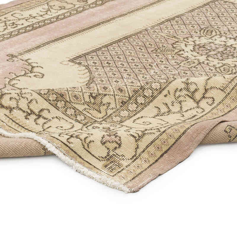 Vintage Turkish Hand-Knotted Rug - 5' 11" x 8' 11" (71" x 107") - K0075870