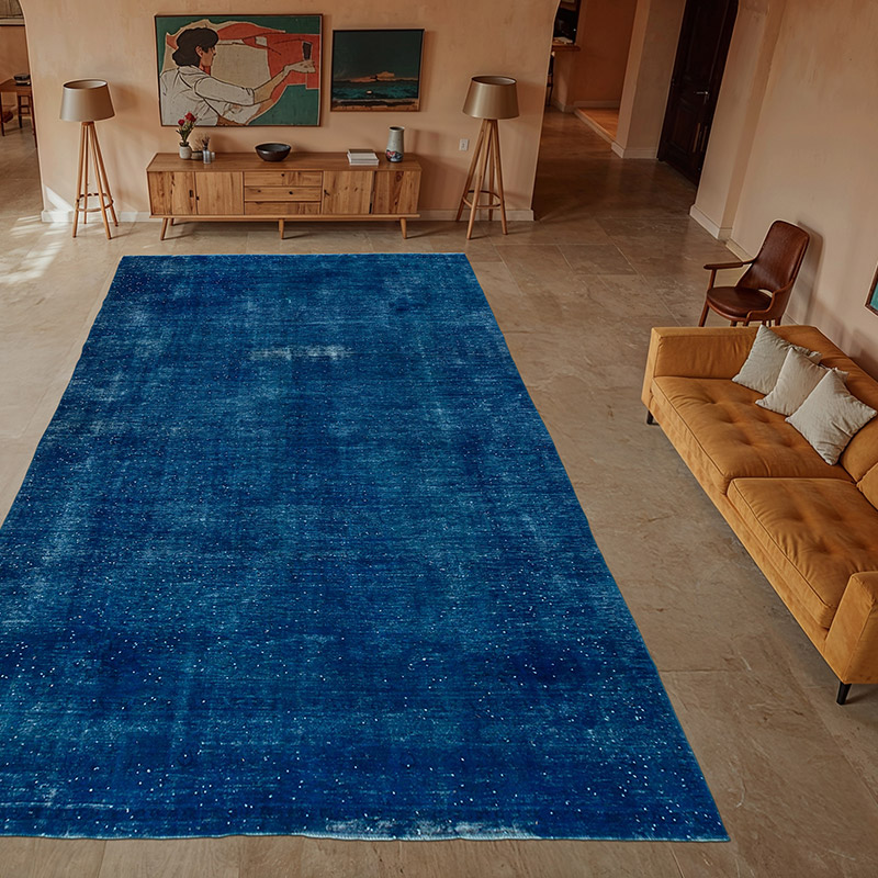 Alfombra Turca Vintage Sobre-teñida - 288 cm x 494 cm - K0075871