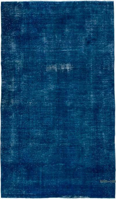 Over-dyed Vintage Hand-Knotted Turkish Rug - 9' 5" x 16' 2" (113" x 194")