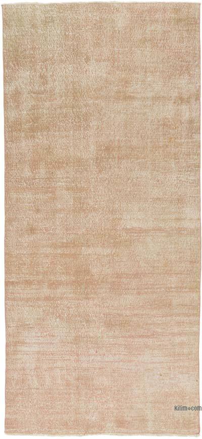 Alfombra Vintage Turca Anudada a Mano - 125 cm x 273 cm
